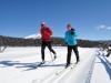 Ходьба и бег на лыжах, польза, похудение Час езды на лыжах